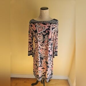 INC Paisley Print Mini Dress